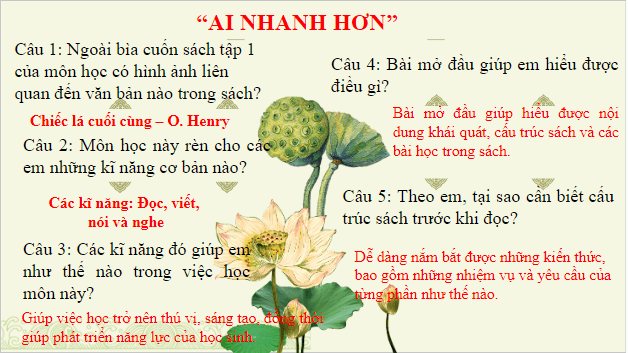 Giáo án điện tử bài Cấu trúc sách Ngữ văn 9 | PPT Văn 9 Cánh diều