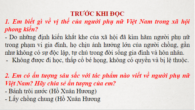 Giáo án điện tử bài Chuyện người con gái Nam Xương | PPT Văn 9 Kết nối tri thức