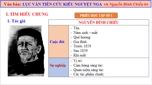 Giáo án điện tử bài Lục Vân Tiên cứu Kiều Nguyệt Nga | PPT Văn 9 Cánh diều