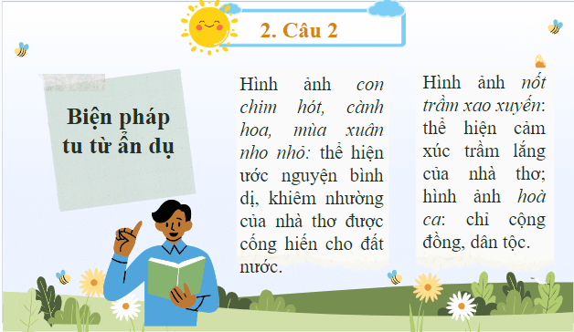 Giáo án điện tử bài Mùa xuân nho nhỏ | PPT Văn 9 Chân trời sáng tạo