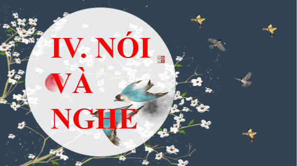 Giáo án điện tử bài Nói và nghe Tập 2 | PPT Văn 9 Chân trời sáng tạo