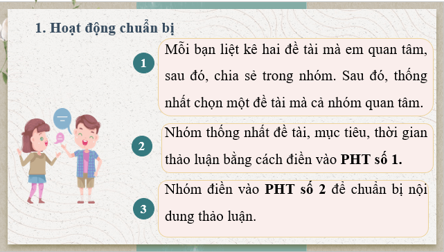 Giáo án điện tử bài Thảo luận về một vấn đề đáng quan tâm trong đời sống | PPT Văn 9 Chân trời sáng tạo