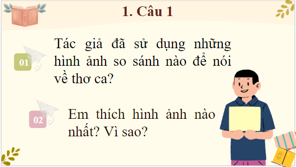 Giáo án điện tử bài Thơ ca | PPT Văn 9 Chân trời sáng tạo