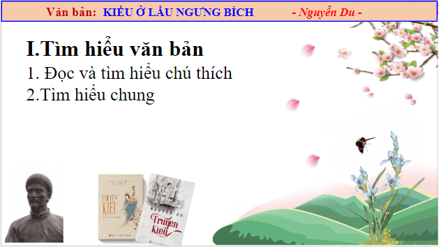 Giáo án điện tử bài Kiều ở lầu Ngưng Bích | PPT Văn 9 Cánh diều