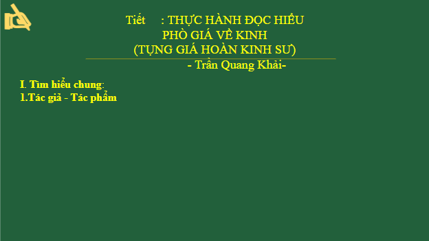 Giáo án điện tử bài Phò giá về kinh | PPT Văn 9 Cánh diều