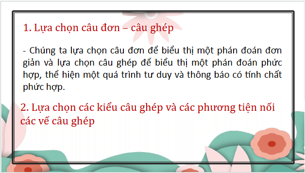 Giáo án điện tử bài Thực hành tiếng Việt trang 15 Tập 2 | PPT Văn 9 Chân trời sáng tạo