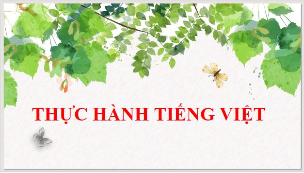 Giáo án điện tử bài Thực hành tiếng Việt trang 46 | PPT Văn 9 Kết nối tri thức