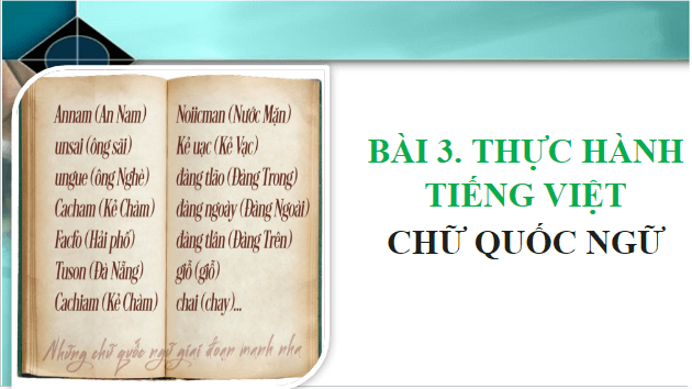 Giáo án điện tử bài Thực hành tiếng Việt trang 75 | PPT Văn 9 Kết nối tri thức