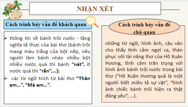 Giáo án điện tử bài Tính đa nghĩa trong bài thơ Bánh trôi nước | PPT Văn 9 Chân trời sáng tạo