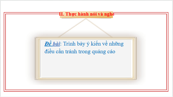 Giáo án điện tử bài Trình bày ý kiến về một sự việc có tính thời sự trang 122, 123 Tập 2 | PPT Văn 9 Cánh diều