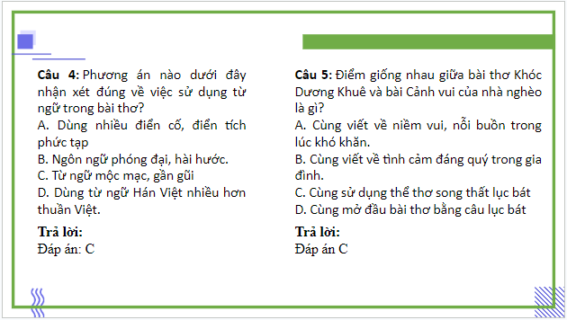 Giáo án điện tử bài Cảnh vui của nhà nghèo | PPT Văn 9 Cánh diều