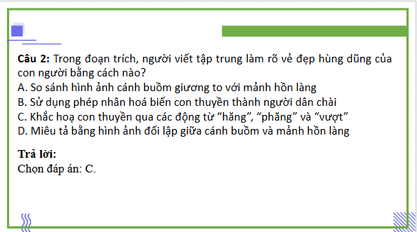 Giáo án điện tử bài Hình ảnh con thuyền, người dân chài trong bài thơ Quê hương | PPT Văn 9 Cánh diều