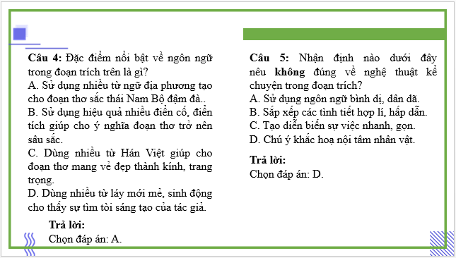 Giáo án điện tử bài Lục Vân Tiên gặp nạn | PPT Văn 9 Cánh diều