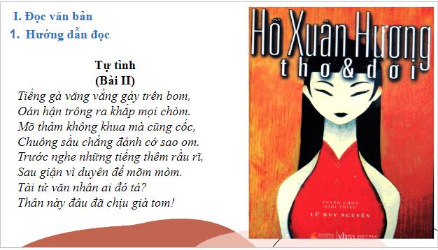 Giáo án điện tử bài Tự tình (bài 2) | PPT Văn 9 Kết nối tri thức