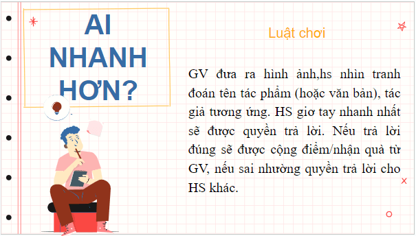 Giáo án điện tử bài Viết bài văn nghị luận phân tích một tác phẩm văn học (truyện) | PPT Văn 9 Kết nối tri thức