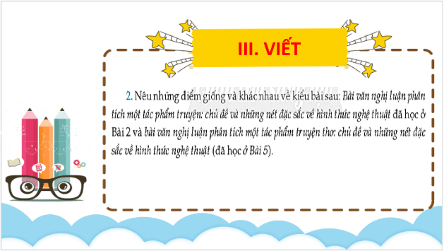 Giáo án điện tử bài Viết | PPT Văn 9 Chân trời sáng tạo