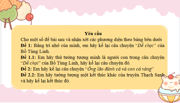 Giáo án điện tử bài Viết truyện kể sáng tạo | PPT Văn 9 Cánh diều