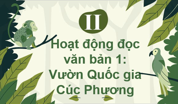 Giáo án điện tử bài Vườn quốc gia Cúc Phương | PPT Văn 9 Chân trời sáng tạo