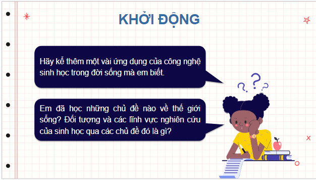 Giáo án điện tử Sinh 10 Cánh diều Bài 1: Giới thiệu chương trình môn sinh học. Sinh học và sự phát triển bền vững | PPT Sinh học 10