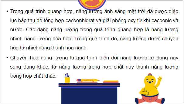 Giáo án điện tử Sinh 10 Cánh diều Bài 10: Sự chuyển hóa năng lượng và enzyme | PPT Sinh học 10