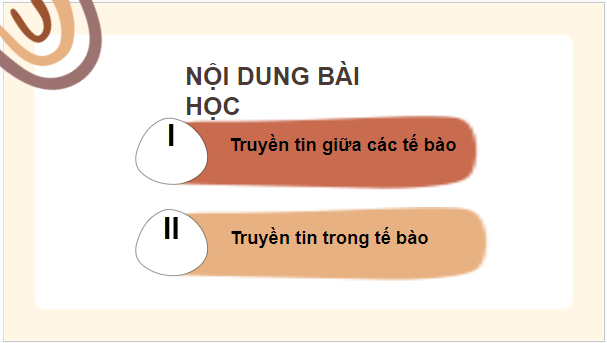 Giáo án điện tử Sinh 10 Kết nối tri thức Bài 12: Truyền tin tế bào | PPT Sinh học 10