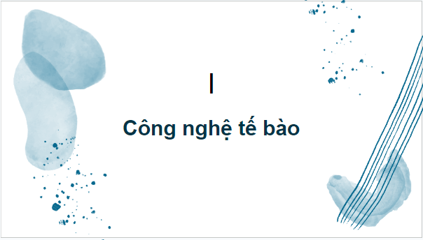 Giáo án điện tử Sinh 10 Cánh diều Bài 16: Công nghệ tế bào | PPT Sinh học 10