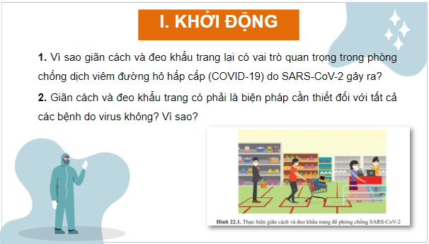 Giáo án điện tử Sinh 10 Cánh diều Bài 22: Phương thức lây truyền, cách phòng chống và ứng dụng của virus | PPT Sinh học 10