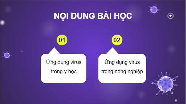 Giáo án điện tử Sinh 10 Chân trời sáng tạo Bài 30: Ứng dụng của virus trong y học và thực tiễn | PPT Sinh học 10