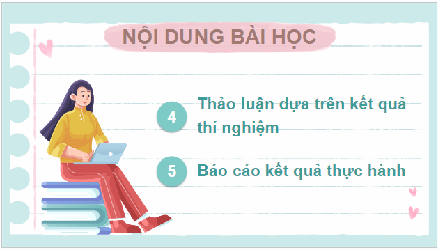 Giáo án điện tử Sinh 10 Chân trời sáng tạo Bài 7: Thực hành: Xác định một số thành phần hóa học của tế bào | PPT Sinh học 10