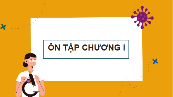 Giáo án điện tử Sinh 10 Chân trời sáng tạo Ôn tập Chương 1 | PPT Sinh học 10