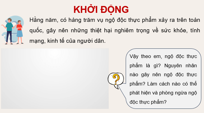 Giáo án điện tử Chuyên đề Sinh 11 Kết nối tri thức Bài 10: Ngộ độc thực phẩm | PPT Chuyên đề Sinh học 11