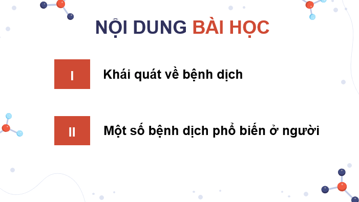 Giáo án điện tử Chuyên đề Sinh 11 Kết nối tri thức Bài 5: Bệnh dịch và tác nhân gây bệnh ở người | PPT Chuyên đề Sinh học 11