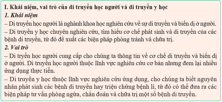 Giáo án Sinh học 12 Kết nối tri thức Bài 13: Di truyền học người và di truyền y học (ảnh 1)