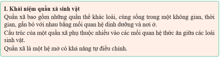 Giáo án Sinh học 12 Kết nối tri thức Bài 26: Quần xã sinh vật (ảnh 2)