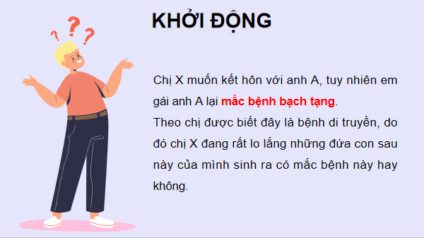 Giáo án điện tử Sinh 12 Kết nối tri thức Bài 13: Di truyền học người và di truyền y học | PPT Sinh học 12