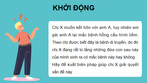 Giáo án điện tử Sinh 12 Chân trời sáng tạo Bài 14: Di truyền học người | PPT Sinh học 12