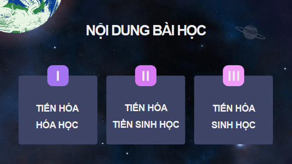 Giáo án điện tử Sinh 12 Chân trời sáng tạo Bài 18: Sự phát sinh sự sống | PPT Sinh học 12