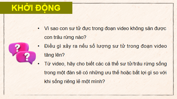 Giáo án điện tử Sinh 12 Chân trời sáng tạo Bài 21: Quần thể sinh vật | PPT Sinh học 12