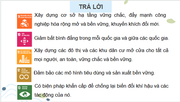 Giáo án điện tử Sinh 12 Cánh diều Bài 26: Phát triển bền vững | PPT Sinh học 12