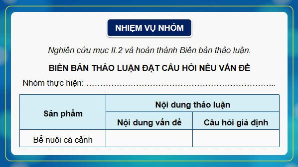 Giáo án điện tử Sinh 12 Chân trời sáng tạo Bài 26: Thực hành: Thiết kế hệ sinh thái | PPT Sinh học 12