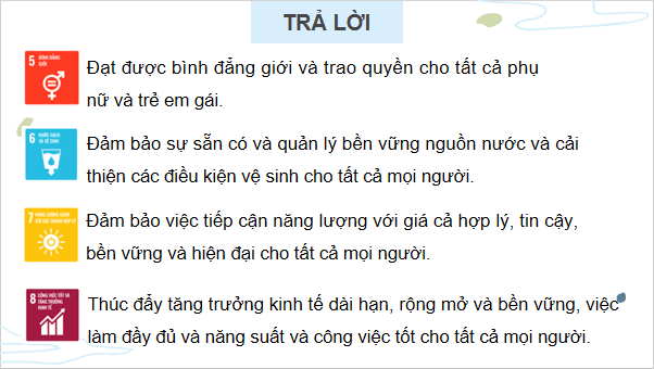 Giáo án điện tử Sinh 12 Kết nối tri thức Bài 34: Phát triển bền vững | PPT Sinh học 12