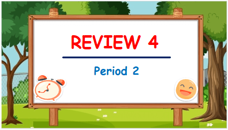 Giáo án điện tử Tiếng Anh lớp 1 Global Success Review 4 Self - check | PPT Tiếng Anh lớp 1