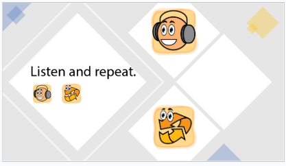 Giáo án điện tử Tiếng Anh lớp 1 Global Success Unit 12 Lesson 1 | PPT Tiếng Anh lớp 1
