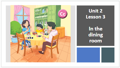 Giáo án điện tử Tiếng Anh lớp 1 Global Success Unit 2 Lesson 3 | PPT Tiếng Anh lớp 1