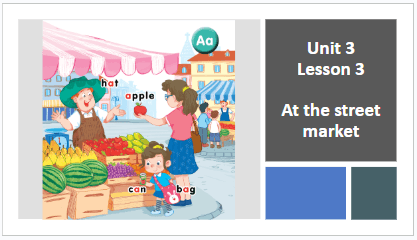 Giáo án điện tử Tiếng Anh lớp 1 Global Success Unit 3 Lesson 3 | PPT Tiếng Anh lớp 1