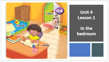Giáo án điện tử Tiếng Anh lớp 1 Global Success Unit 4 Lesson 1 | PPT Tiếng Anh lớp 1