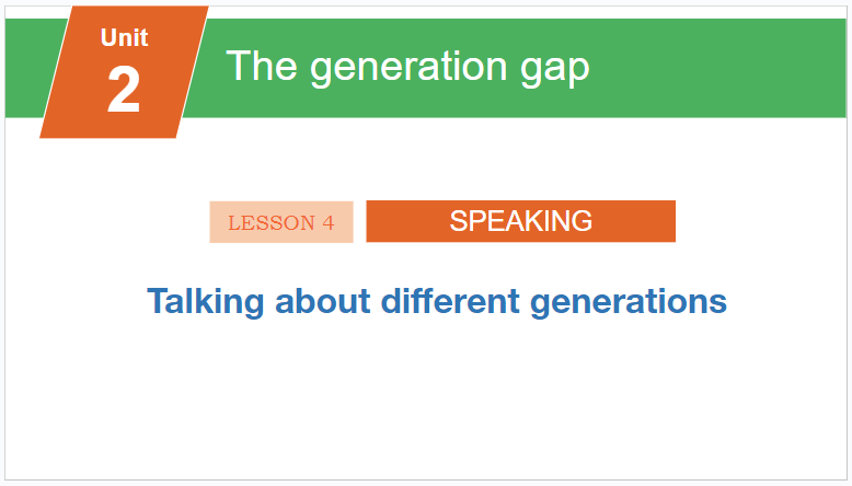 Giáo án điện tử Tiếng Anh 11 Global Success Unit 2 Speaking | PPT Tiếng Anh 11