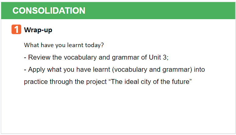 Giáo án điện tử Tiếng Anh 11 Global Success Unit 3 Project | PPT Tiếng Anh 11