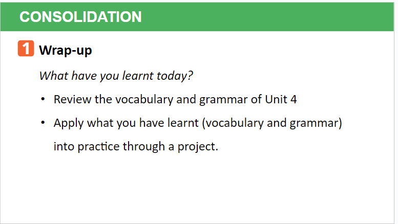 Giáo án điện tử Tiếng Anh 11 Global Success Unit 4 Project | PPT Tiếng Anh 11