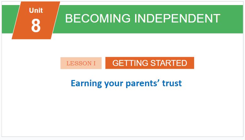 Giáo án điện tử Tiếng Anh 11 Global Success Unit 8 Getting Started | PPT Tiếng Anh 11